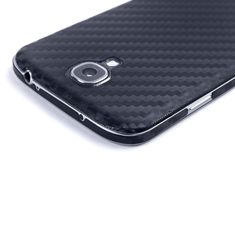 Оплётка корпуса с текстурой угле-волокна Carbon Fiber Armor Full Body (Black) для Samsung Galaxy S 4