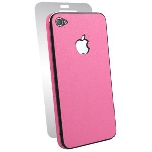 Оплётка корпуса с текстурой корки цитрусовых Armor Rindz Full Body (Pink) для iPhone 5