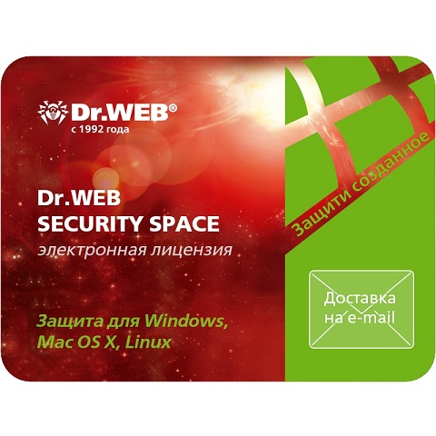 Комплексная Защита Dr.Web Security Space, подписка на 36 месяцев, на 2 ПК (LHW-BK-36M-2-A3)