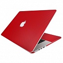 ������ ������� � ��������� ����-������� Carbon Fiber Armor Full Body (Red) ��� MacBook Pro 13"