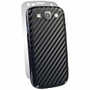 ������ ������� � ��������� ����-������� Carbon Fiber Armor Full Body (Black) ��� Samsung Galaxy S 3