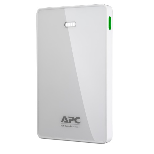 APC Mobile Power Pack, 10000mAh Li-polymer, White (EMEA/CIS/MEA) (M10WH-EC)
