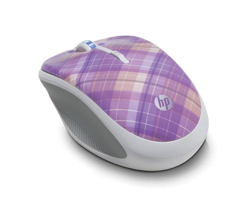 Мышь HP WX410AA Preppy Pink USB