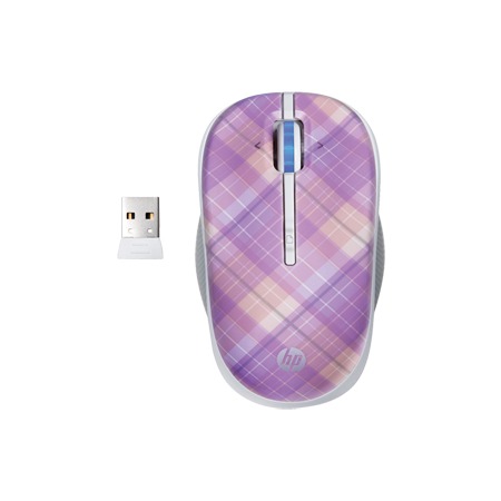 Мышь HP WX410AA Preppy Pink USB